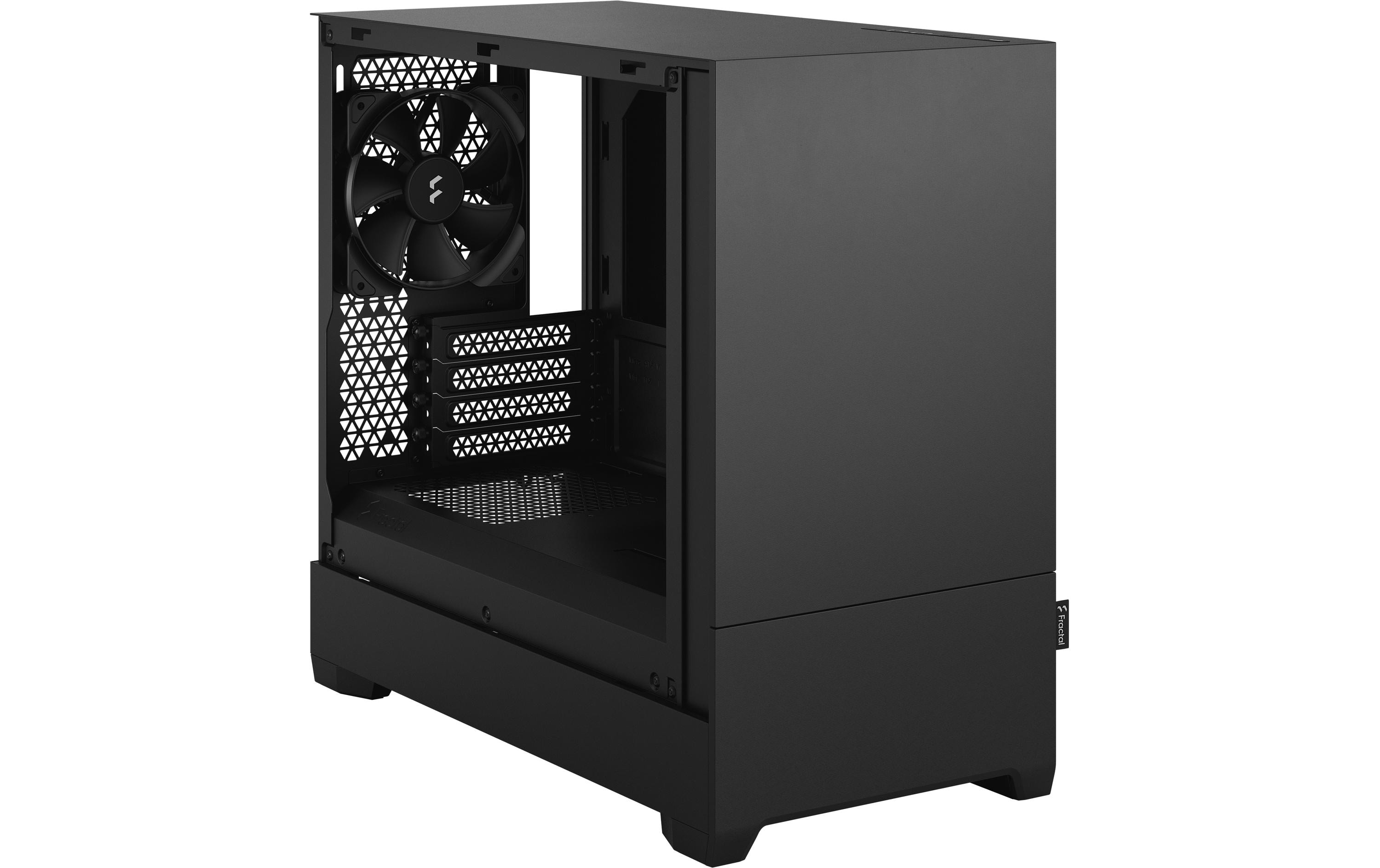 Fractal Design PC-Gehäuse Pop Mini Silent Solid Schwarz