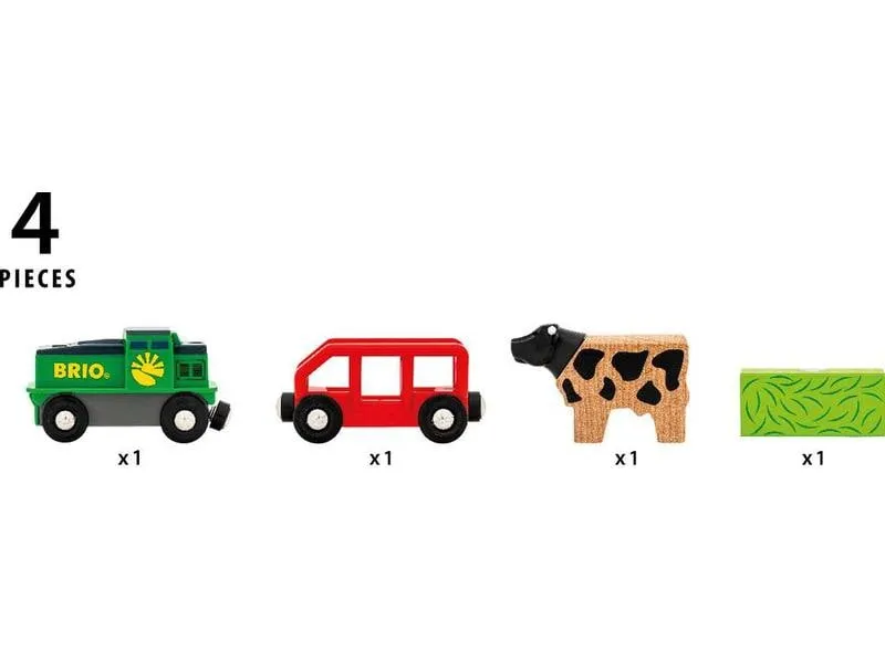 BRIO BRIO World Farm Battery Train