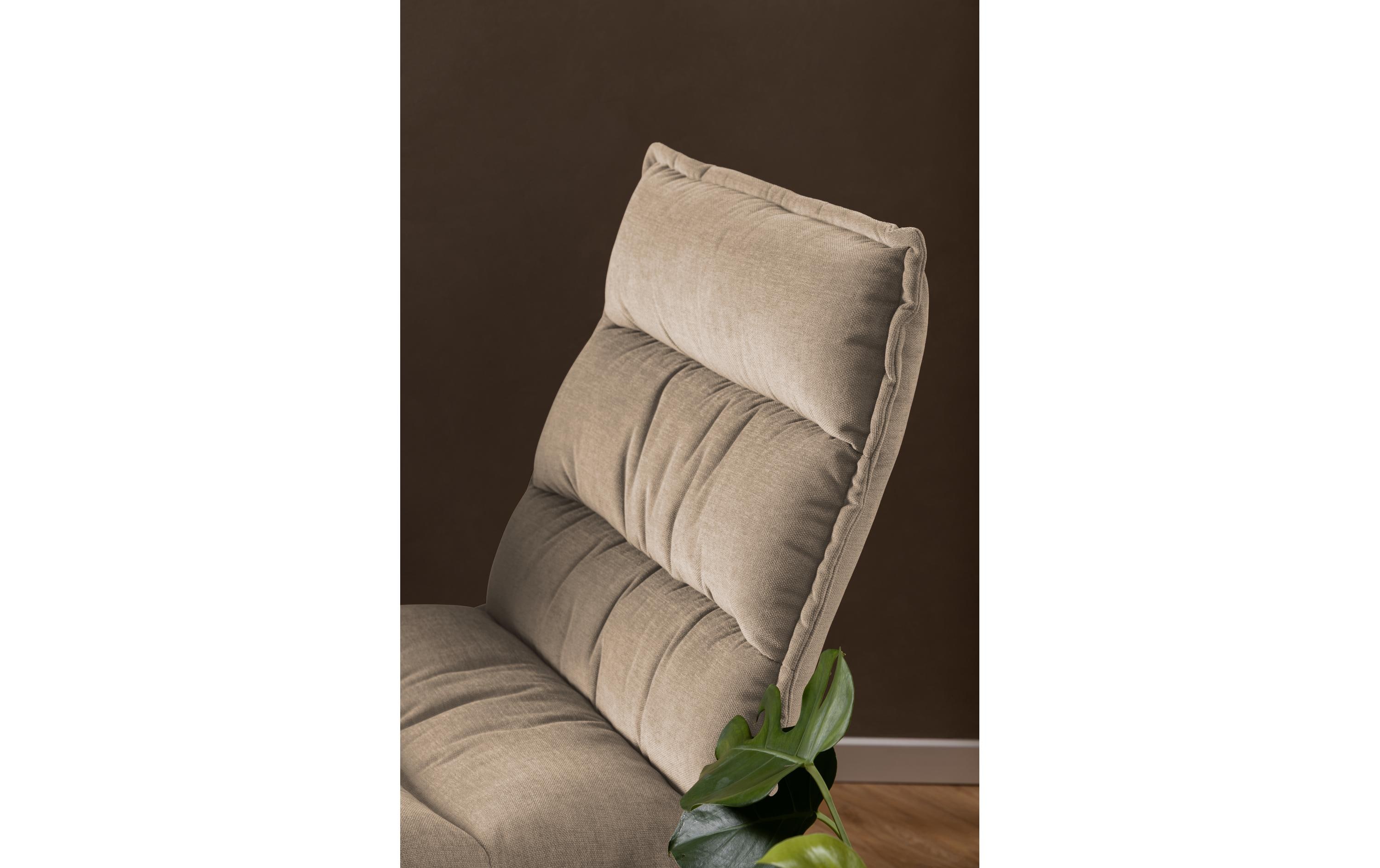 AC Design Sessel Blizzard Polyurethan (PU)/Stahl, Beige