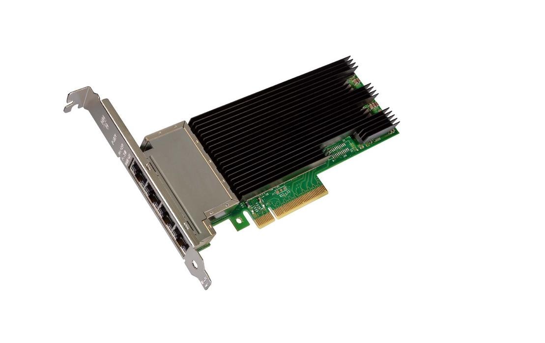 Intel Netzwerkkarte X710T4BLK 10Gbps Retail PCI-Express x8 4x RJ45