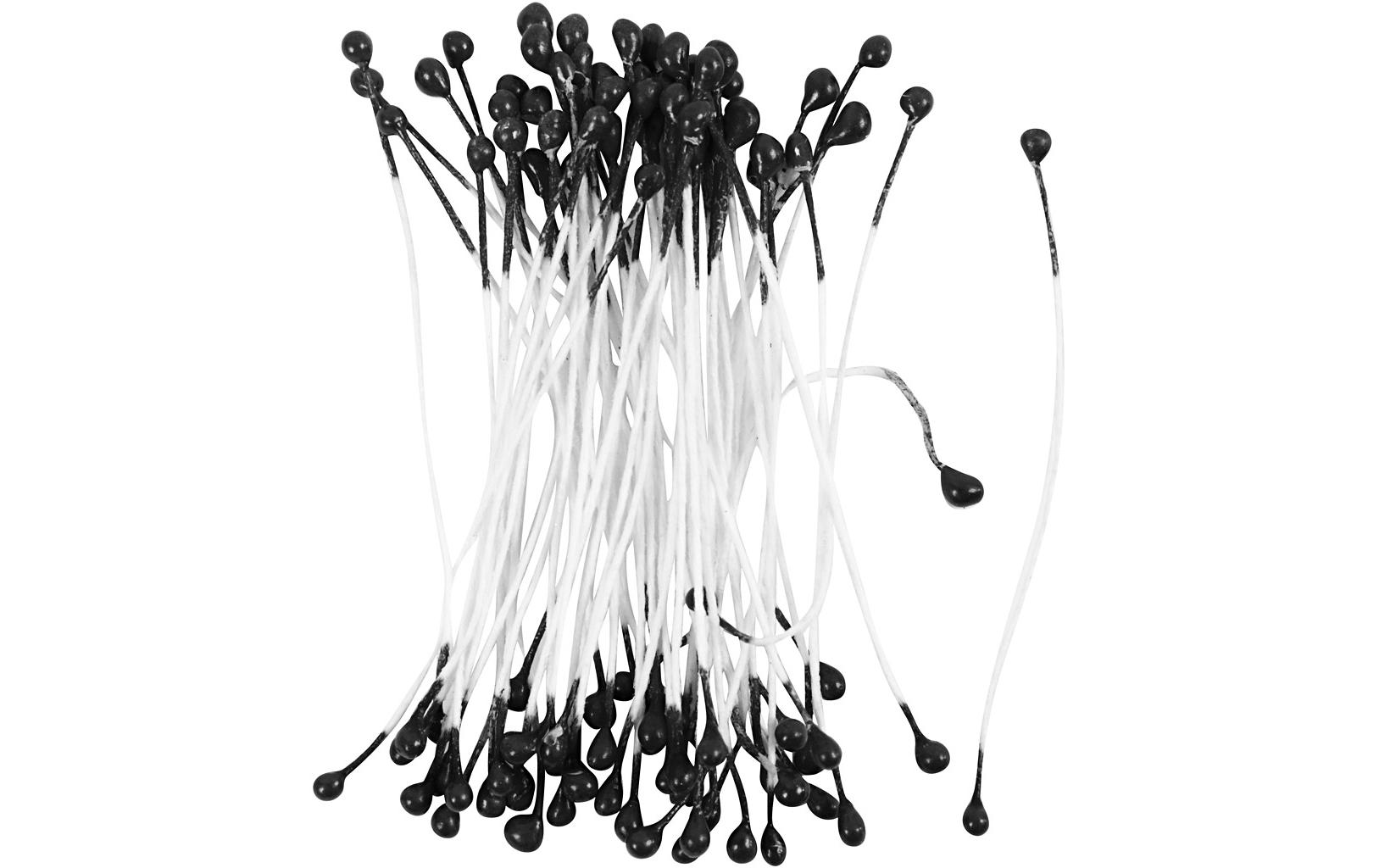 Creativ Company Papierdekoration Blütenstaub Schwarz Creativ Company Papierdekoration Blütenstaub Schwarz