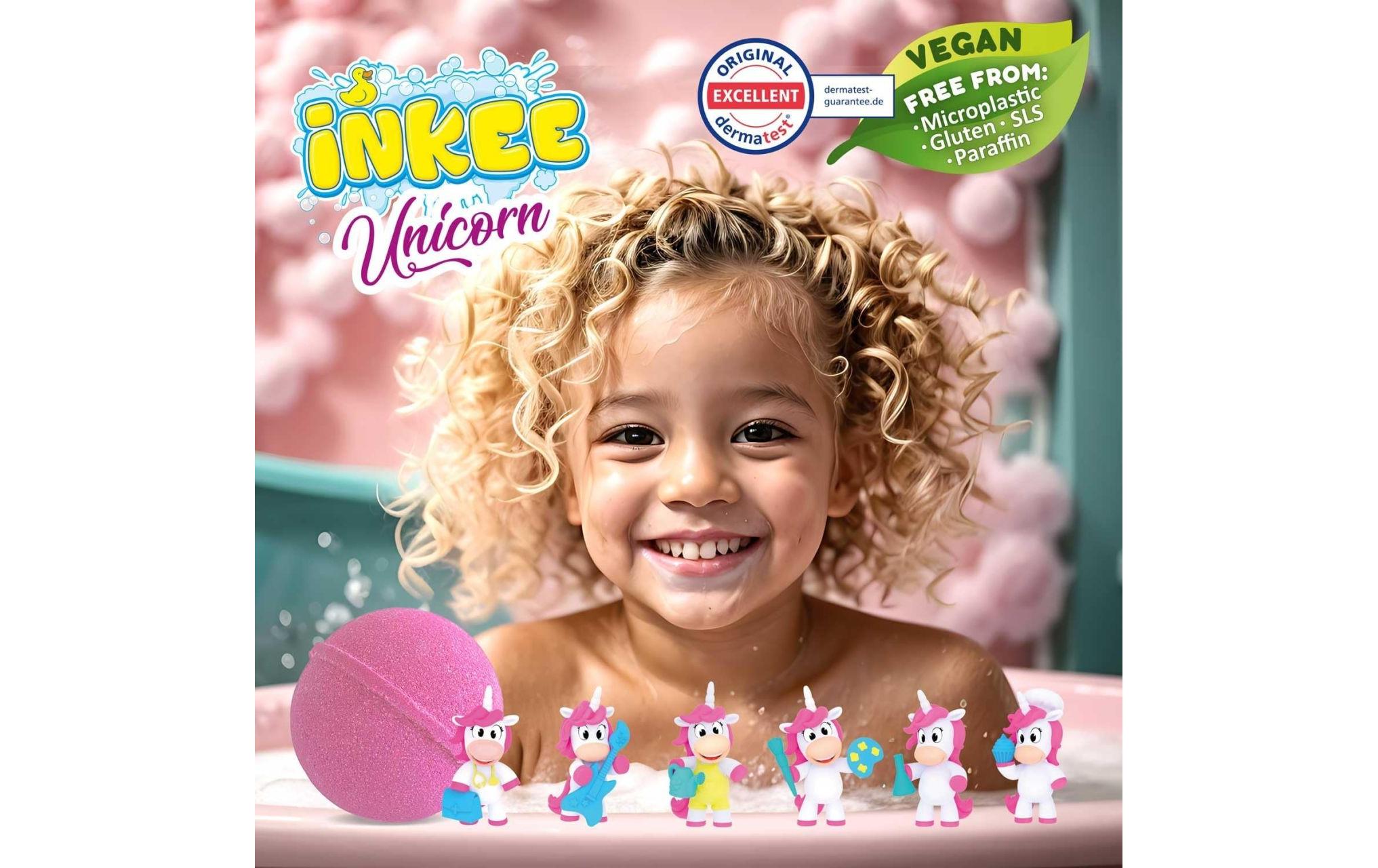 Craze Inkee Surprise Badebombe Unicorn Professions 2 Stück