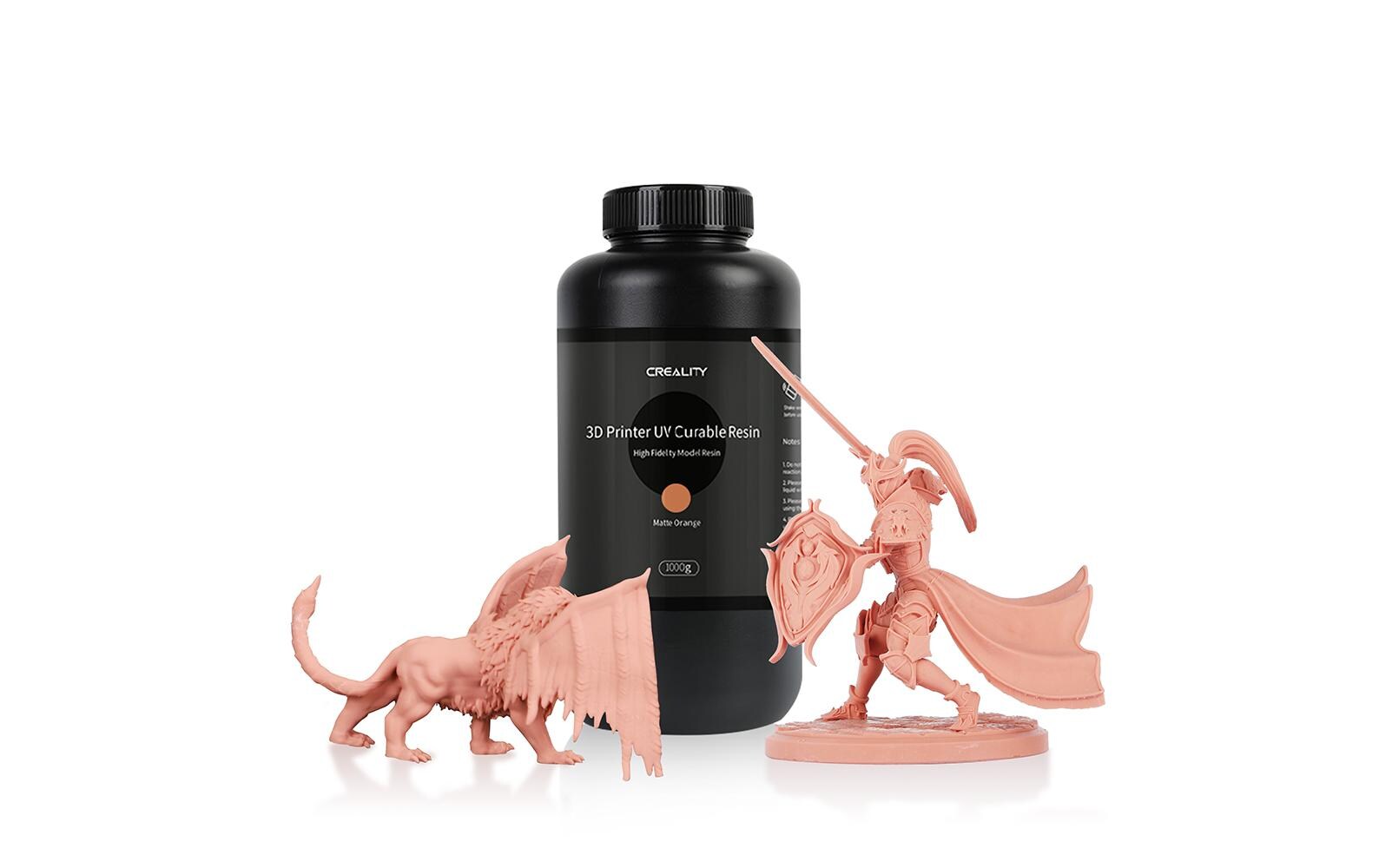 Creality Resin LCD Modellbau, 1000 g, Mattorange Creality Resin LCD Modellbau, 1000 g, Mattorange