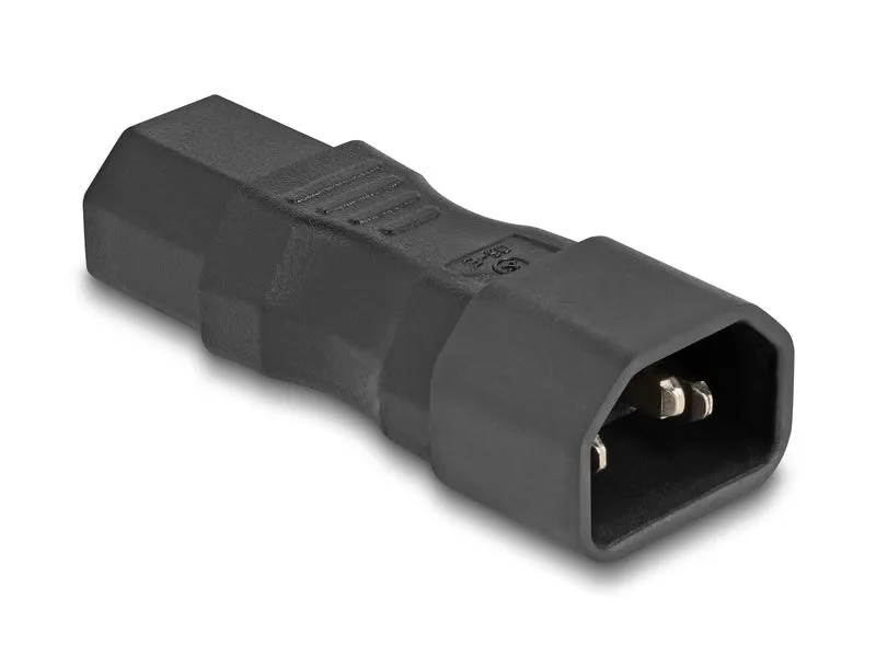 Delock Adapterstecker IEC60320 C13 - C14, gerade Delock Adapterstecker IEC60320 C13 - C14, gerade