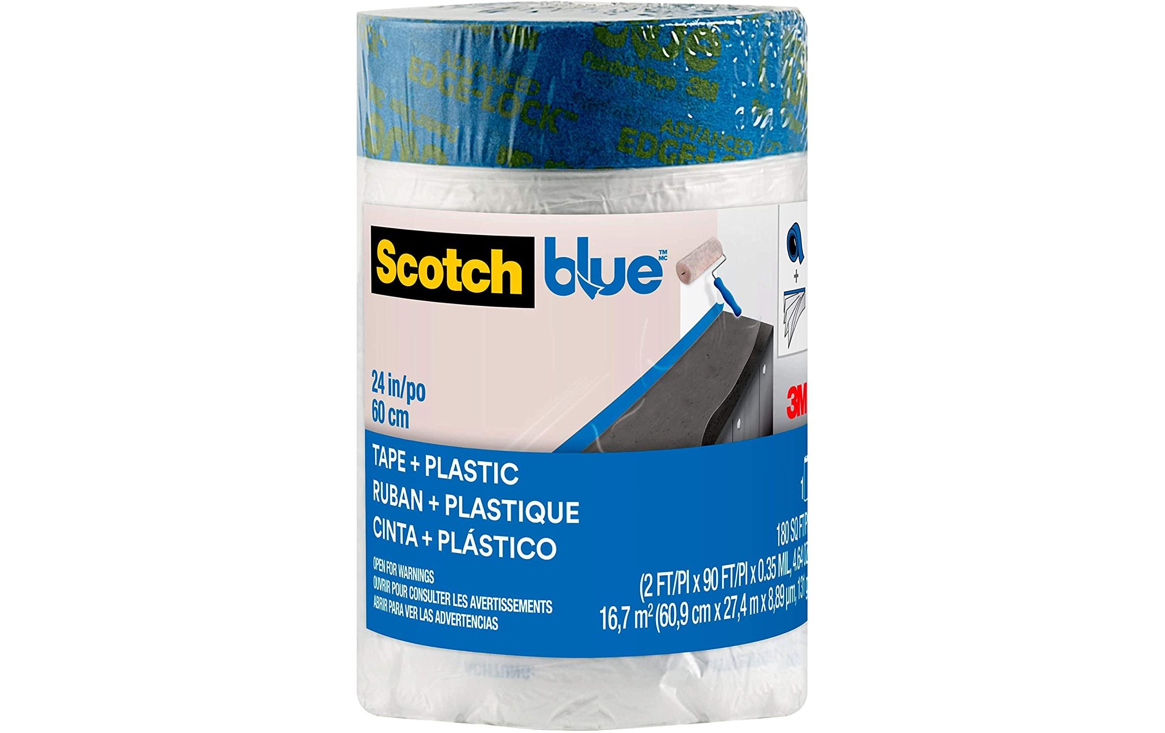 3M Abroller ScotchBlue Nachfüllrolle 600 mm x 27.4 m, Klar 3M Abroller ScotchBlue Nachfüllrolle 600 mm x 27.4 m, Klar