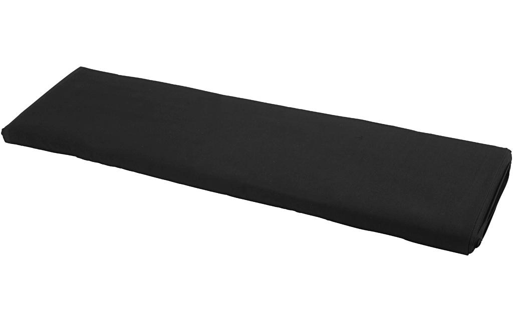 Creativ Company Stoff 145 cm x 1000 cm, Schwarz Creativ Company Stoff 145 cm x 1000 cm, Schwarz