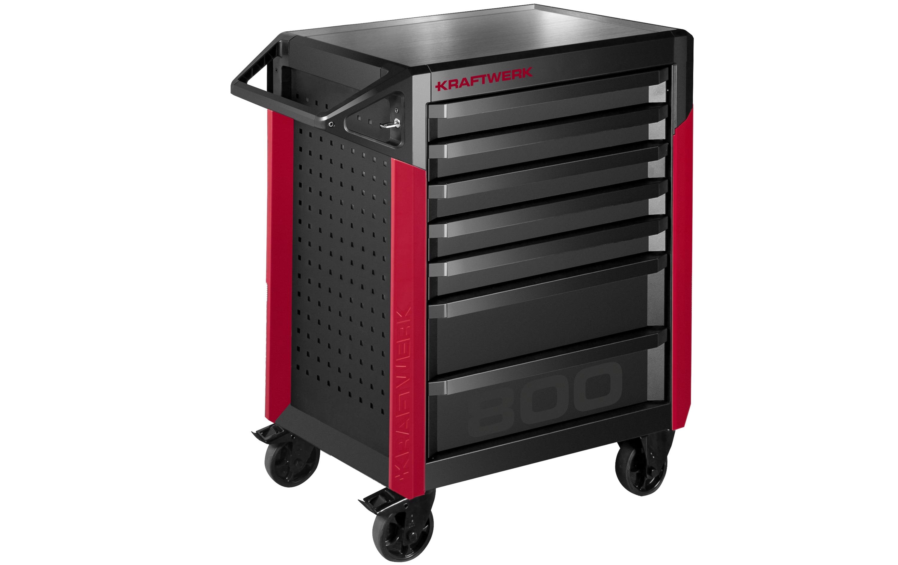 Kraftwerk Werkstattwagen PT800, 7 Schubladen, PB, 151-teilig