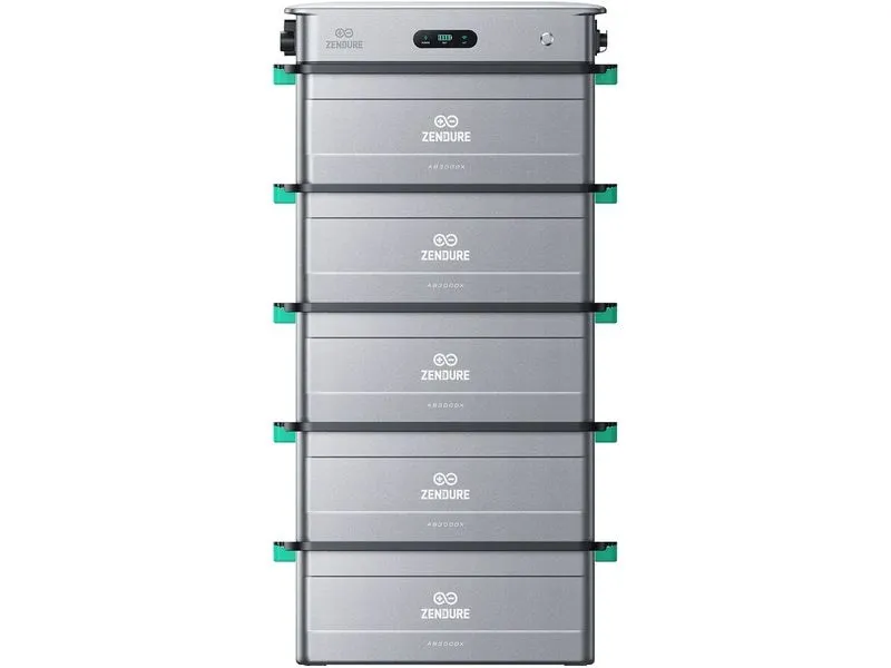Zendure Kit SolarFlow 2400 AC 14.40 kWh mit 5x Erw. Batterie AB3000X