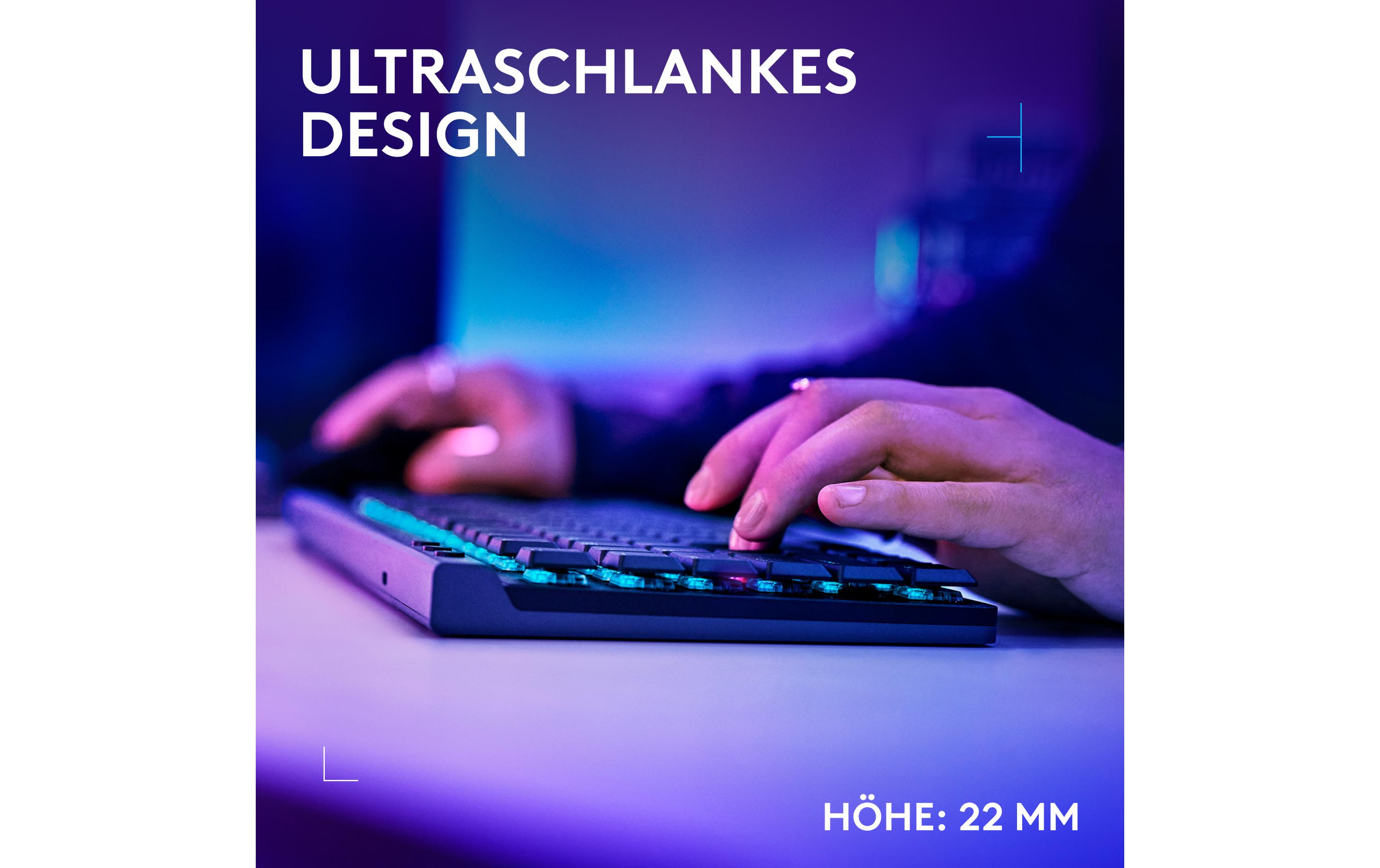 Logitech Gaming-Tastatur G515 Lightspeed TKL Schwarz