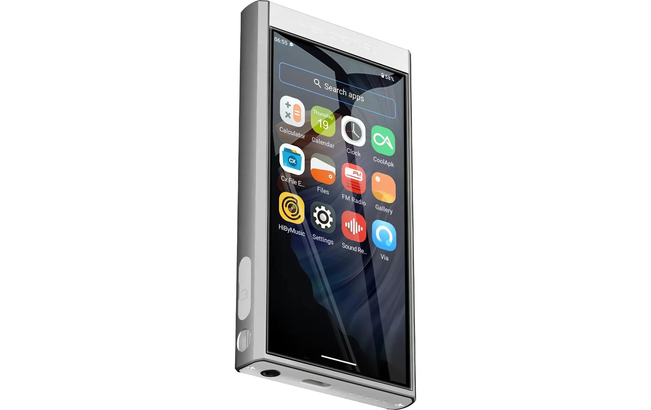 HiBy HiRes-Player M300 Silber