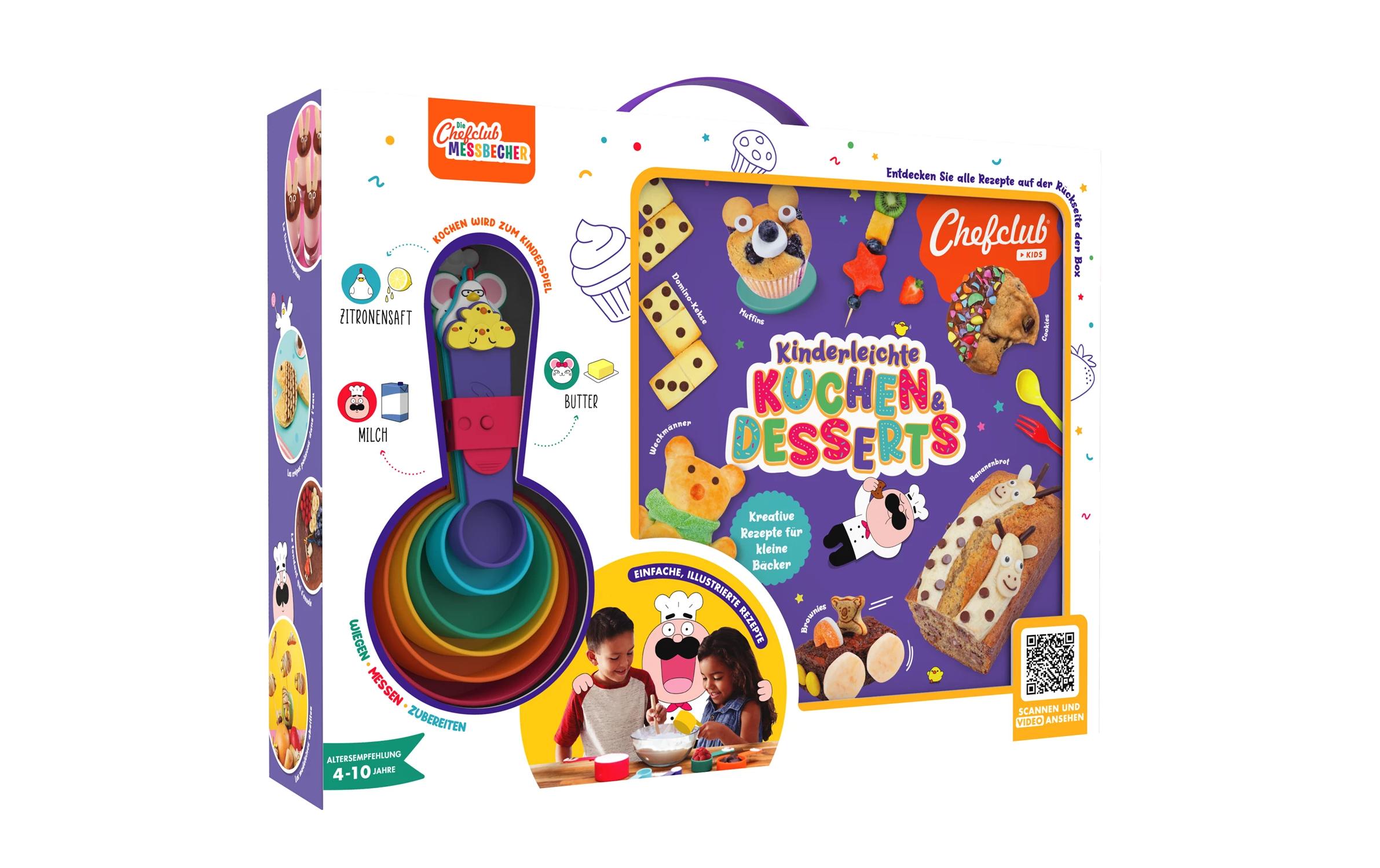 Chefclub Rezeptbuch Kuchen & Desserts 6er Set, Mehrfarbig Chefclub Rezeptbuch Kuchen & Desserts 6er Set, Mehrfarbig