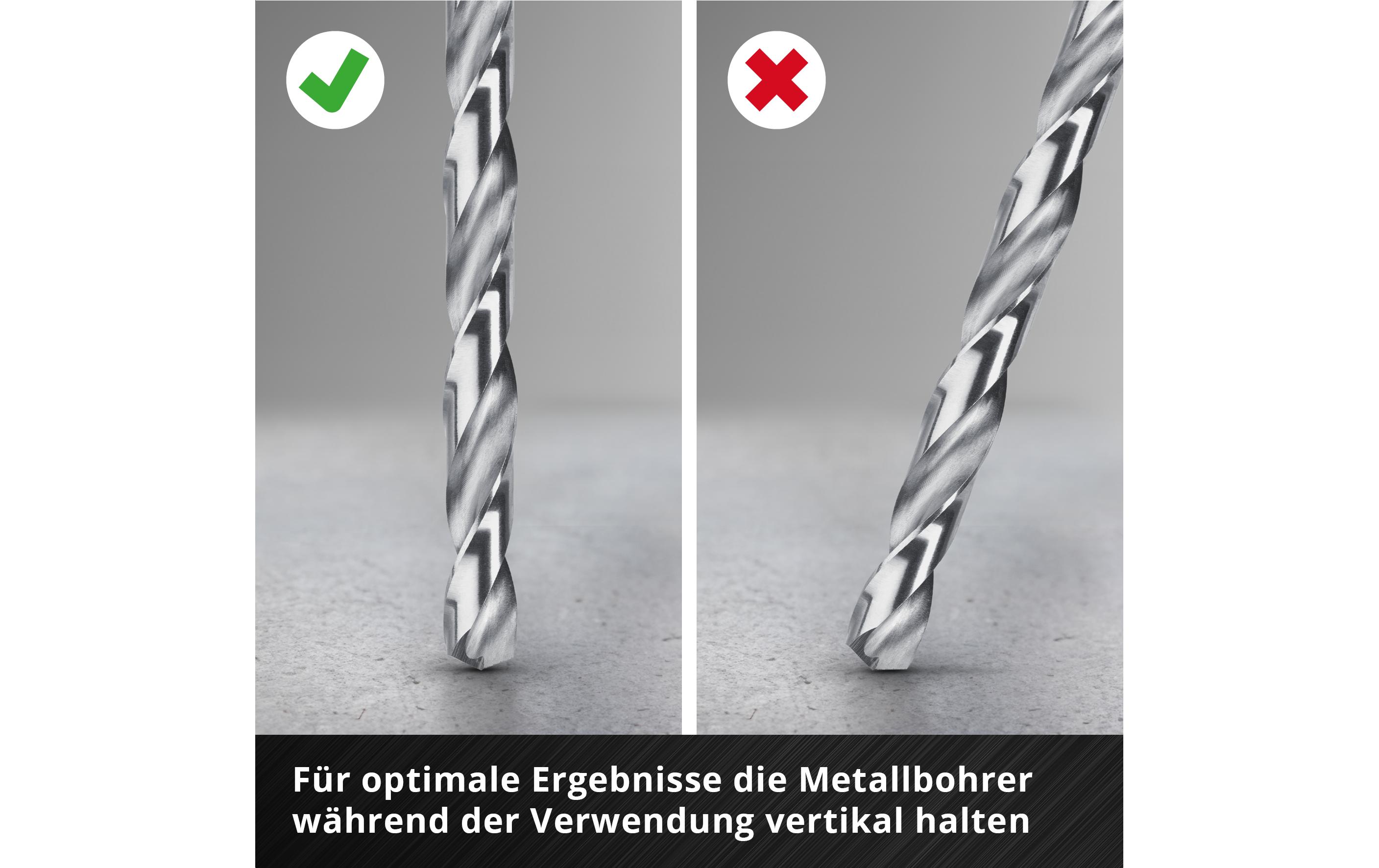 Einhell Metallbohrer-Set HSS-G 19tlg LS