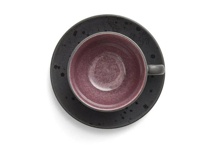 Bitz Kaffeetasse 240 ml, 4 Stück, Schwarz/Mehrfarbig