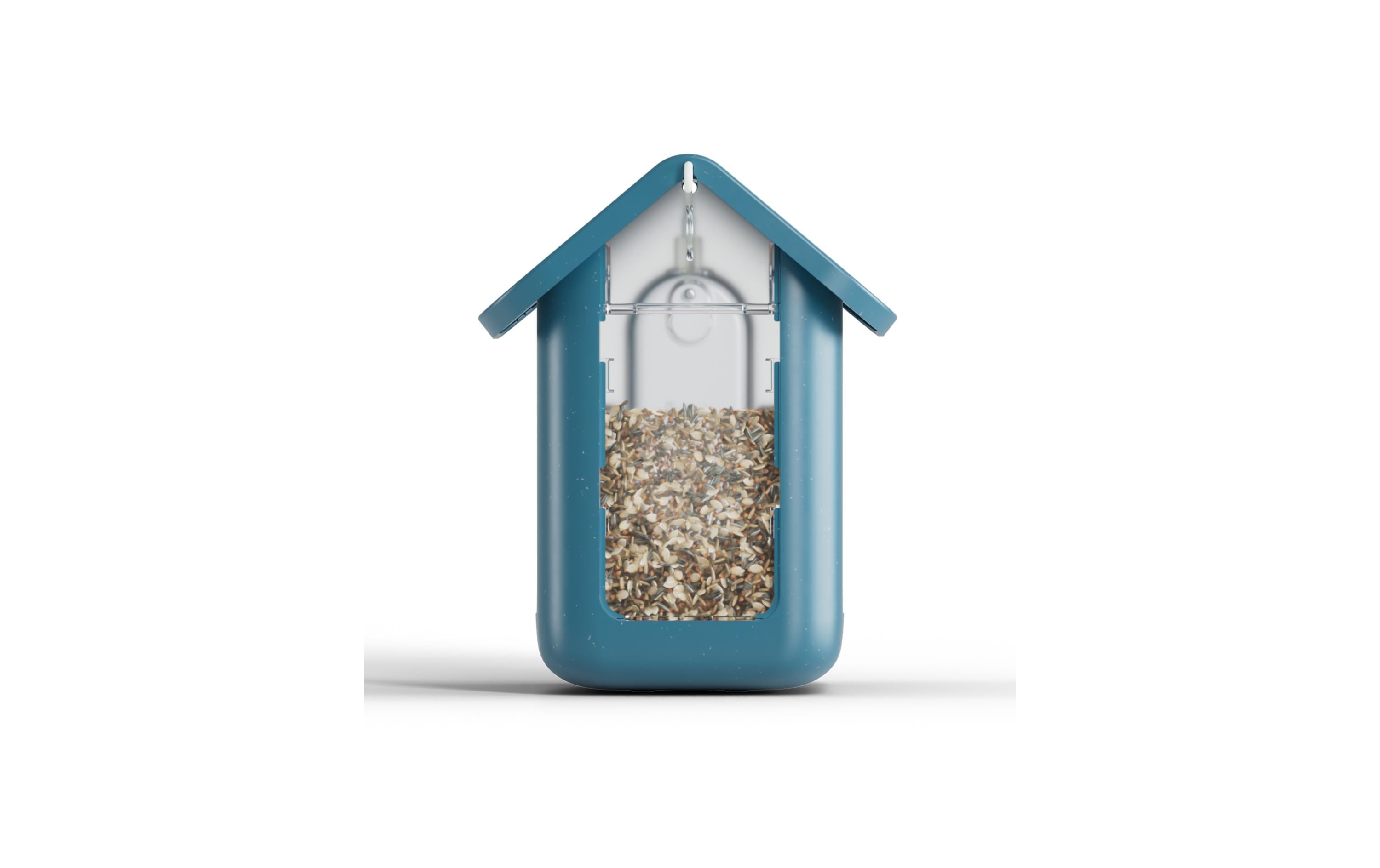 Birdbuddy Futterspender 2.0 mit Solardach und AI Vogelerkennung