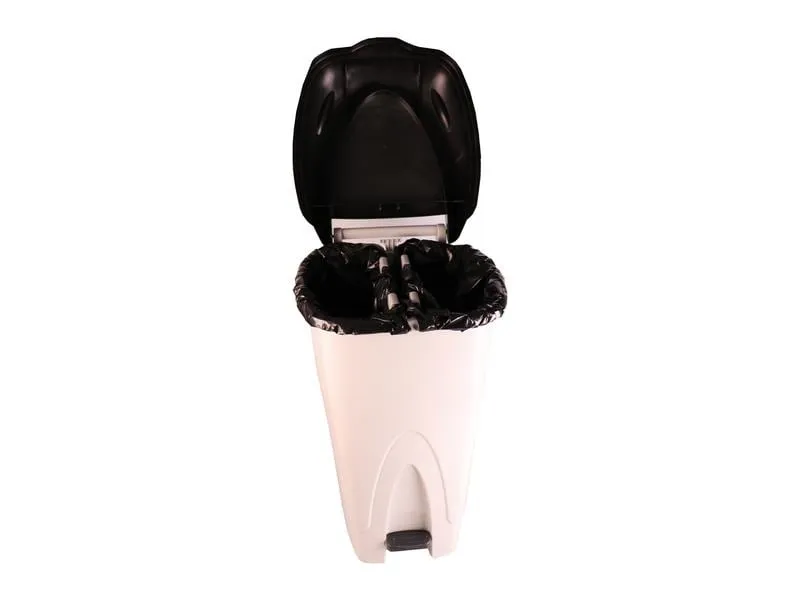 Edi Clean Treteimer Kick 110 l, Grau/Schwarz Edi Clean Treteimer Kick 110 l, Grau/Schwarz