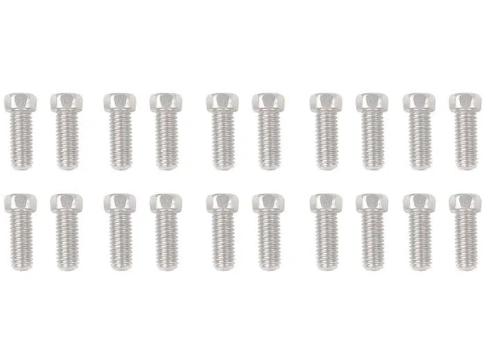 RC4WD Scale Hex Head Bolts M3 x 8 mm Silber