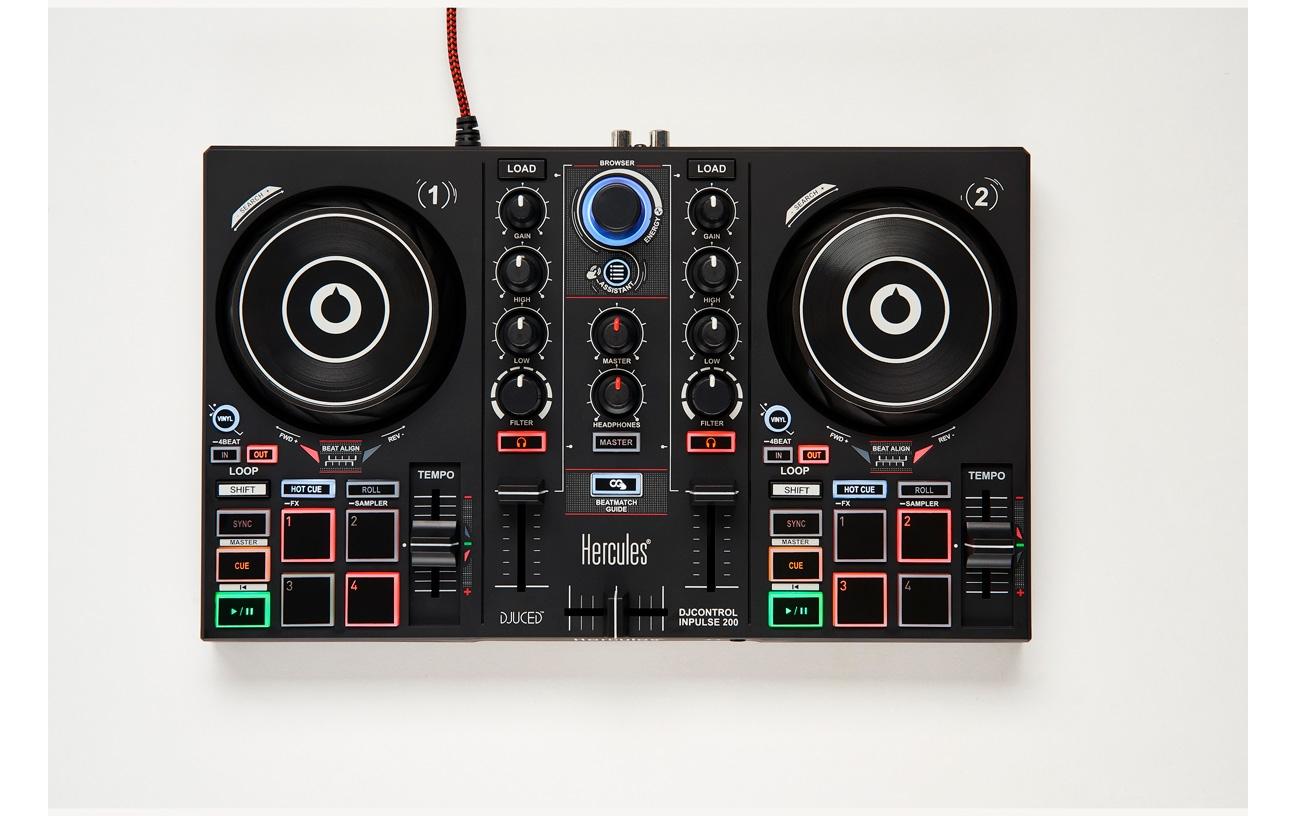 Hercules DJ-Controller DJControl Inpulse 200