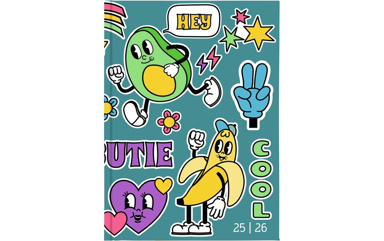 Biella Schüleragenda Mydiary Comic 25/26 FSC, 1T/1S, 12 x 16.5 cm Biella Schüleragenda Mydiary Comic 25/26 FSC, 1T/1S, 12 x 16.5 cm