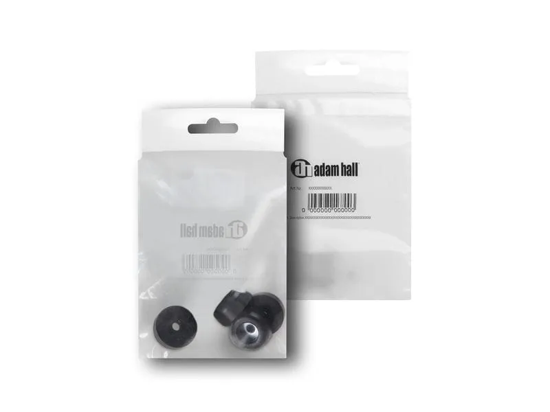 Adam Hall Gummifuss 4900 M4 AH rund 25 x 11 mm im Beutel