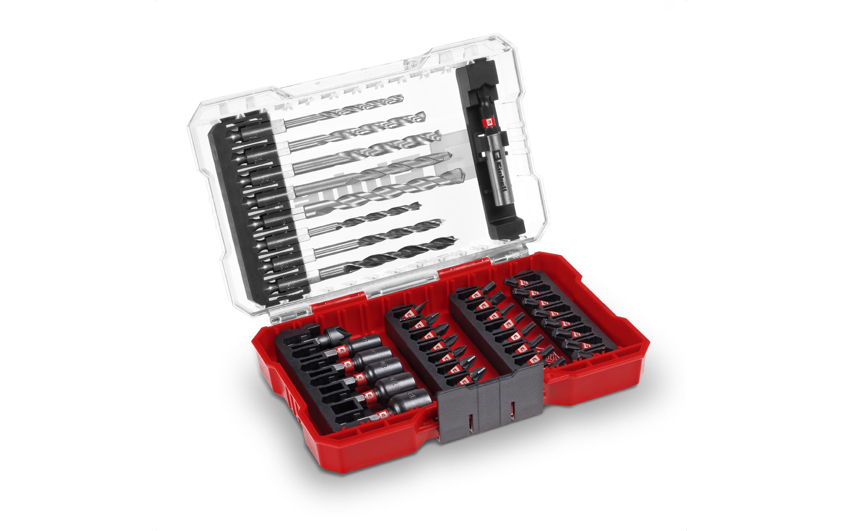 Einhell Bit-Set M-CASE Kassette Mix 39tlg LS Einhell Bit-Set M-CASE Kassette Mix 39tlg LS