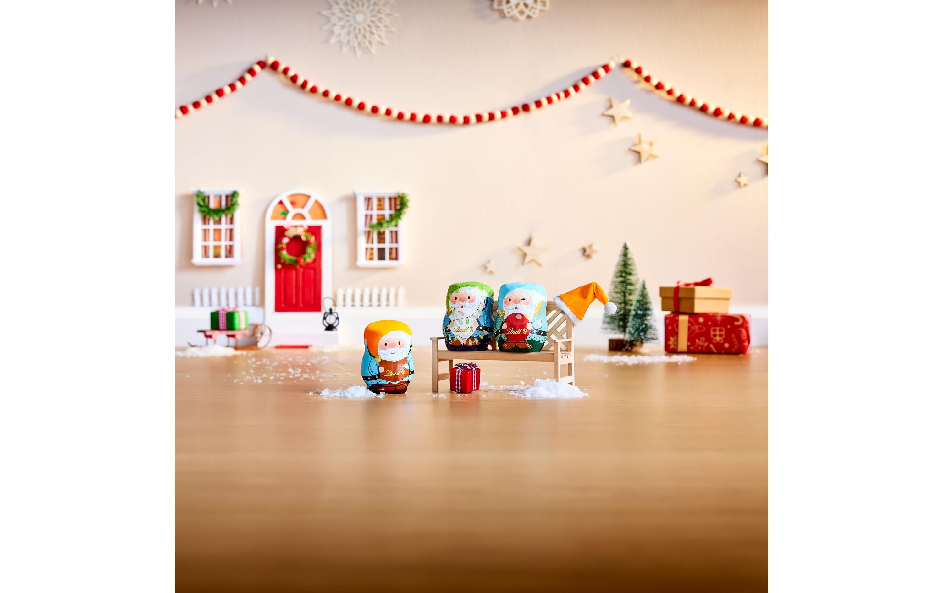 Lindt Schokolade Wichtel Milch Tasche 165 g