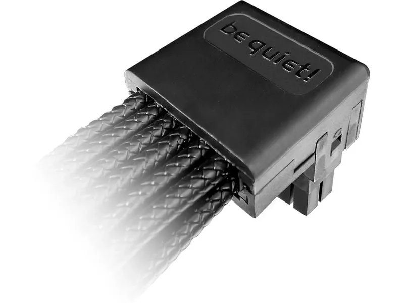 be quiet! 12V-2X6 / 12VHPWR 90° Reversed Cable PCI-E 70 cm