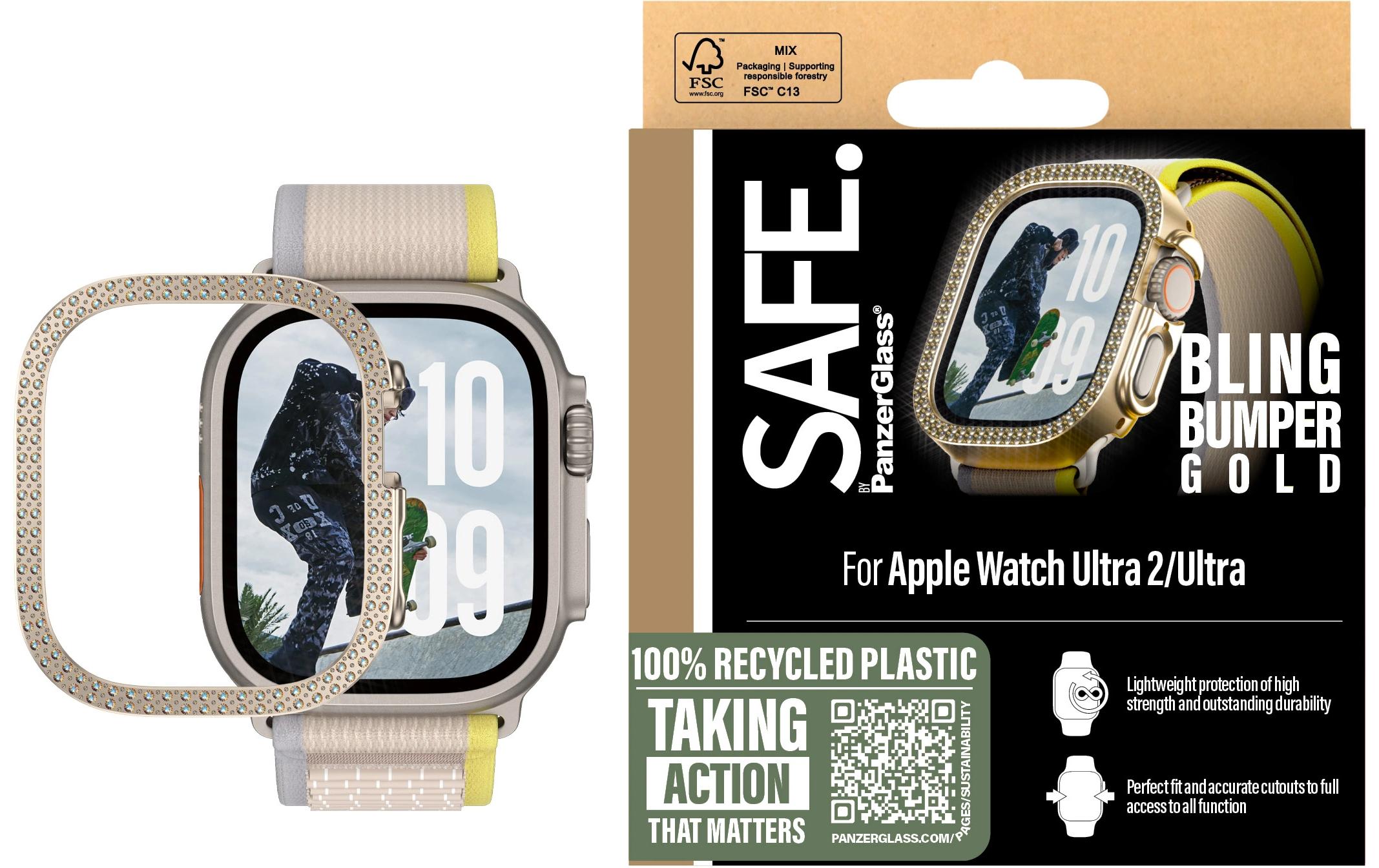 SAFE. Displayschutz Bling Bumper Gold 45 mm SAFE. Displayschutz Bling Bumper Gold 45 mm