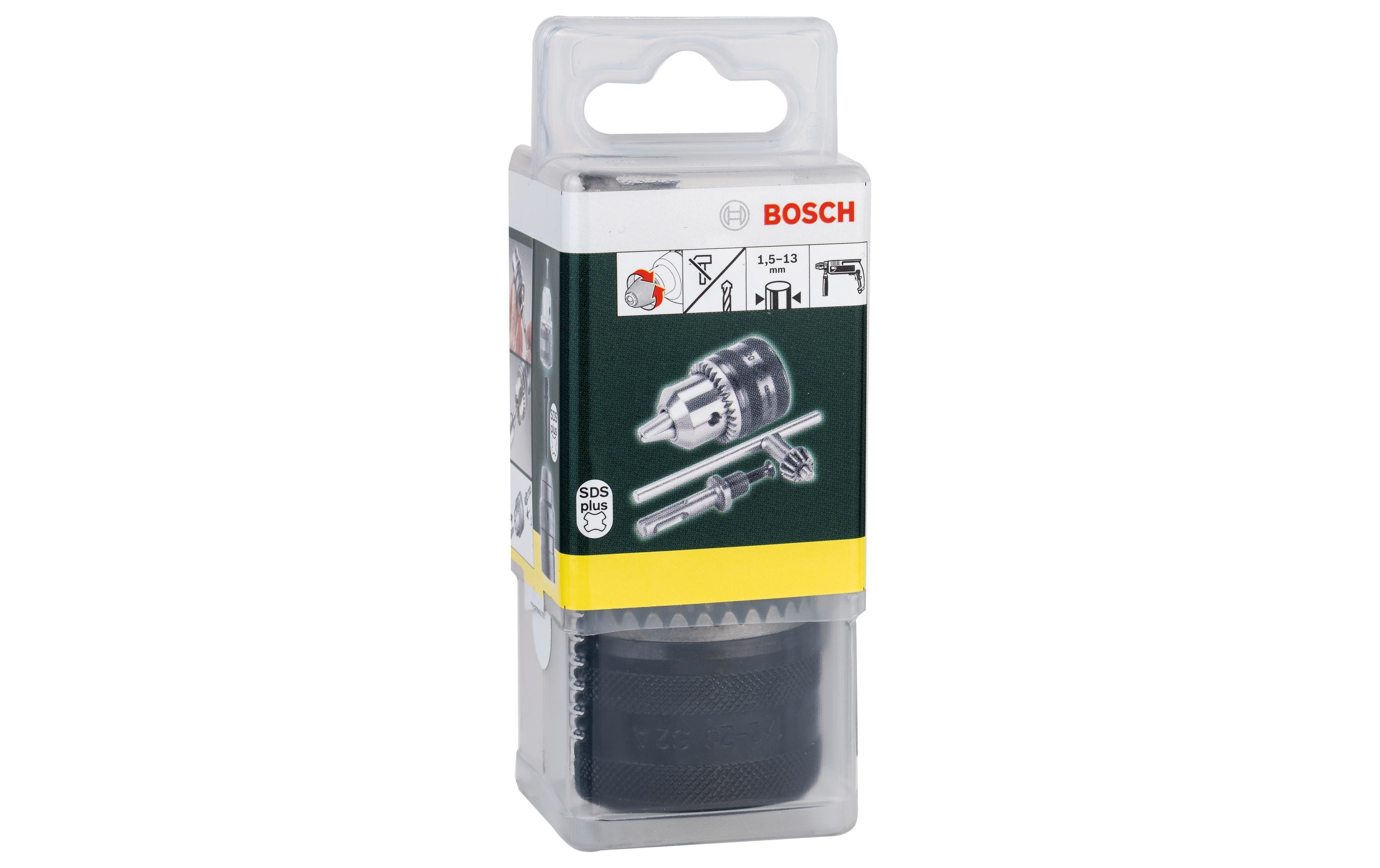 Bosch Bohrfutter 1.5–13 mm mit SDS plus-Adapter Bosch Bohrfutter 1.5–13 mm mit SDS plus-Adapter