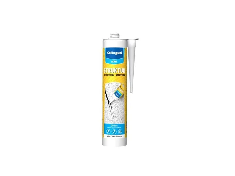 Coltogum Dichtmasse Struktur-Acryl weiss 310 ml Coltogum Dichtmasse Struktur-Acryl weiss 310 ml