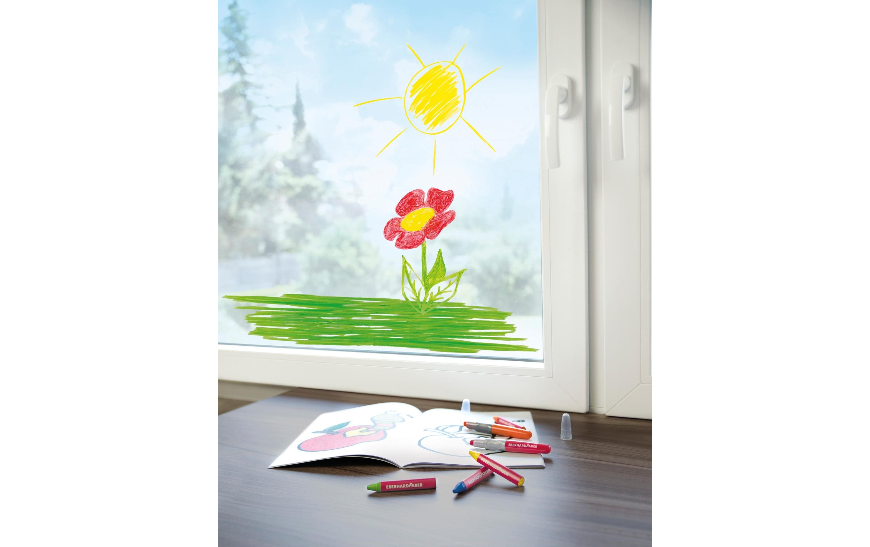 Eberhard Faber Farbstifte Gel Basic, 6 Stück