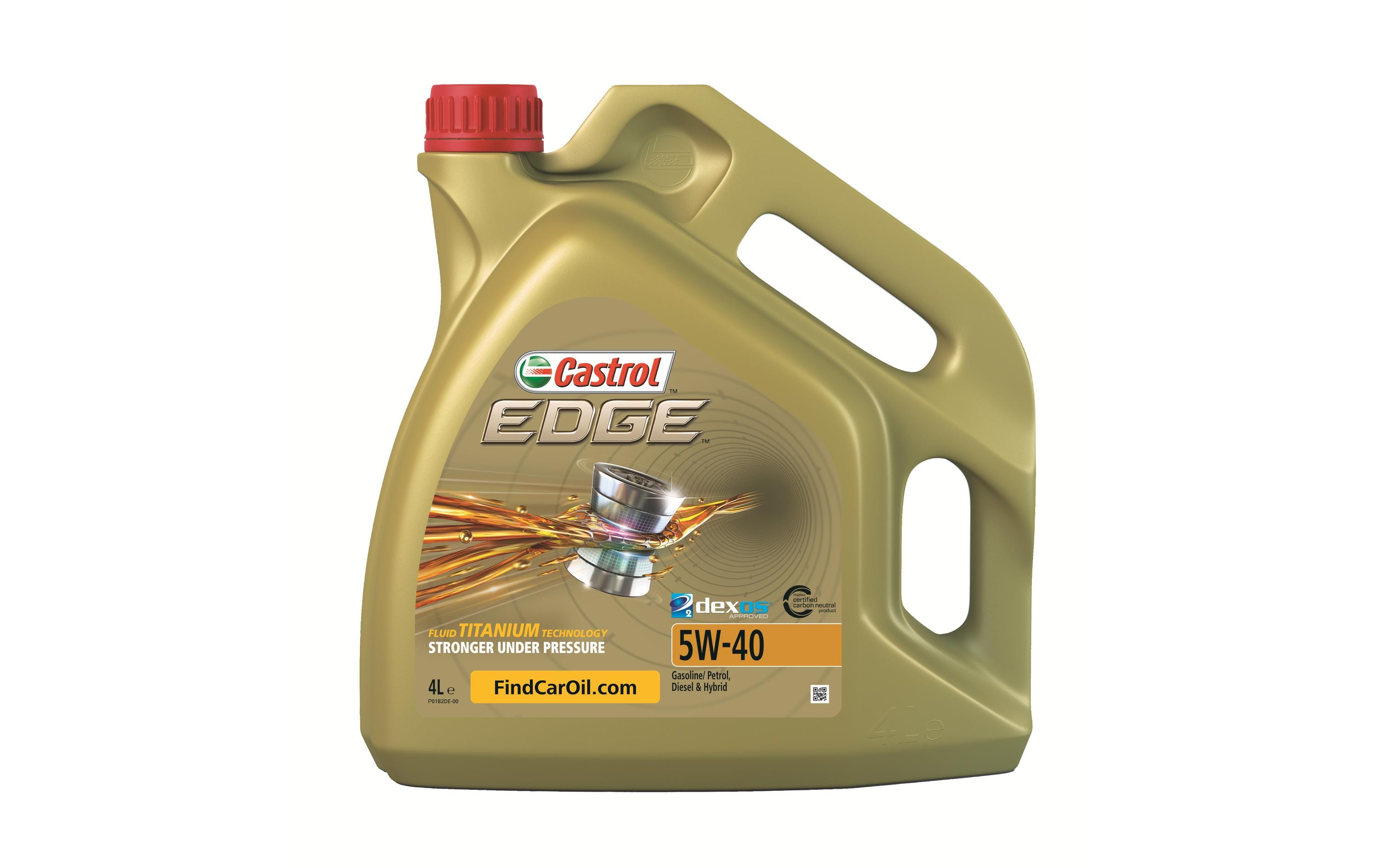 Castrol Motorenöl EDGE 5W-40 Titanium, 4 l Castrol Motorenöl EDGE 5W-40 Titanium, 4 l