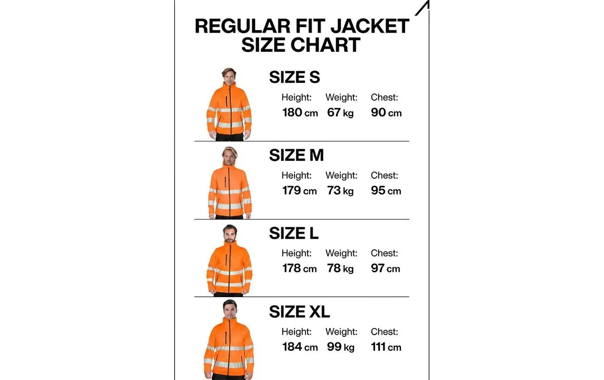 ACE Neon Lite Softshell Warnjacke 3XL Orange ACE Neon Lite Softshell Warnjacke 3XL Orange