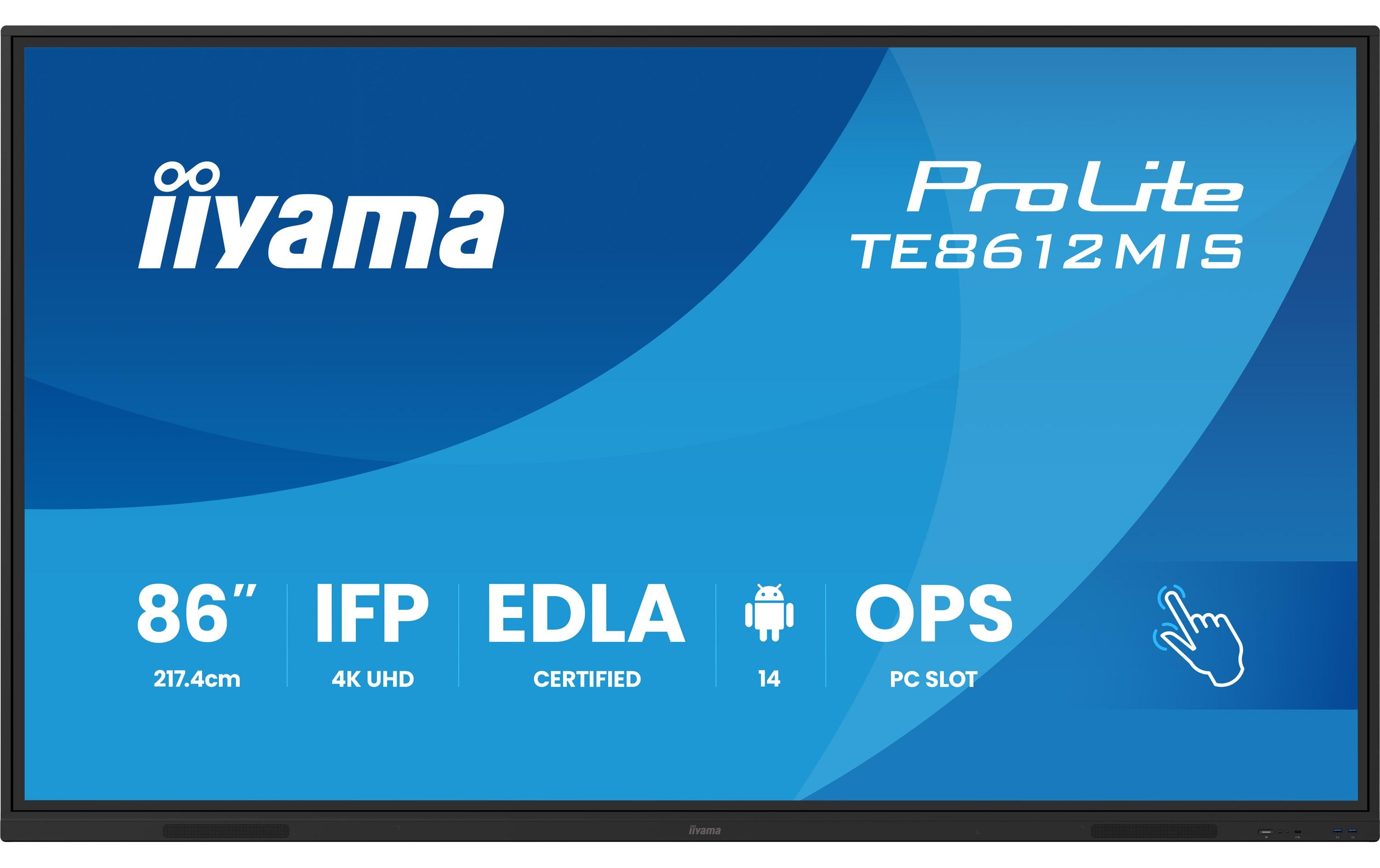 iiyama Touch Display ProLite TE8612MIS-B4AG 85.6
