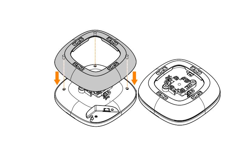 HPE Aruba Networking Wandhalterung für Aruba Instant On AP25 HPE Aruba Networking Wandhalterung für Aruba Instant On AP25