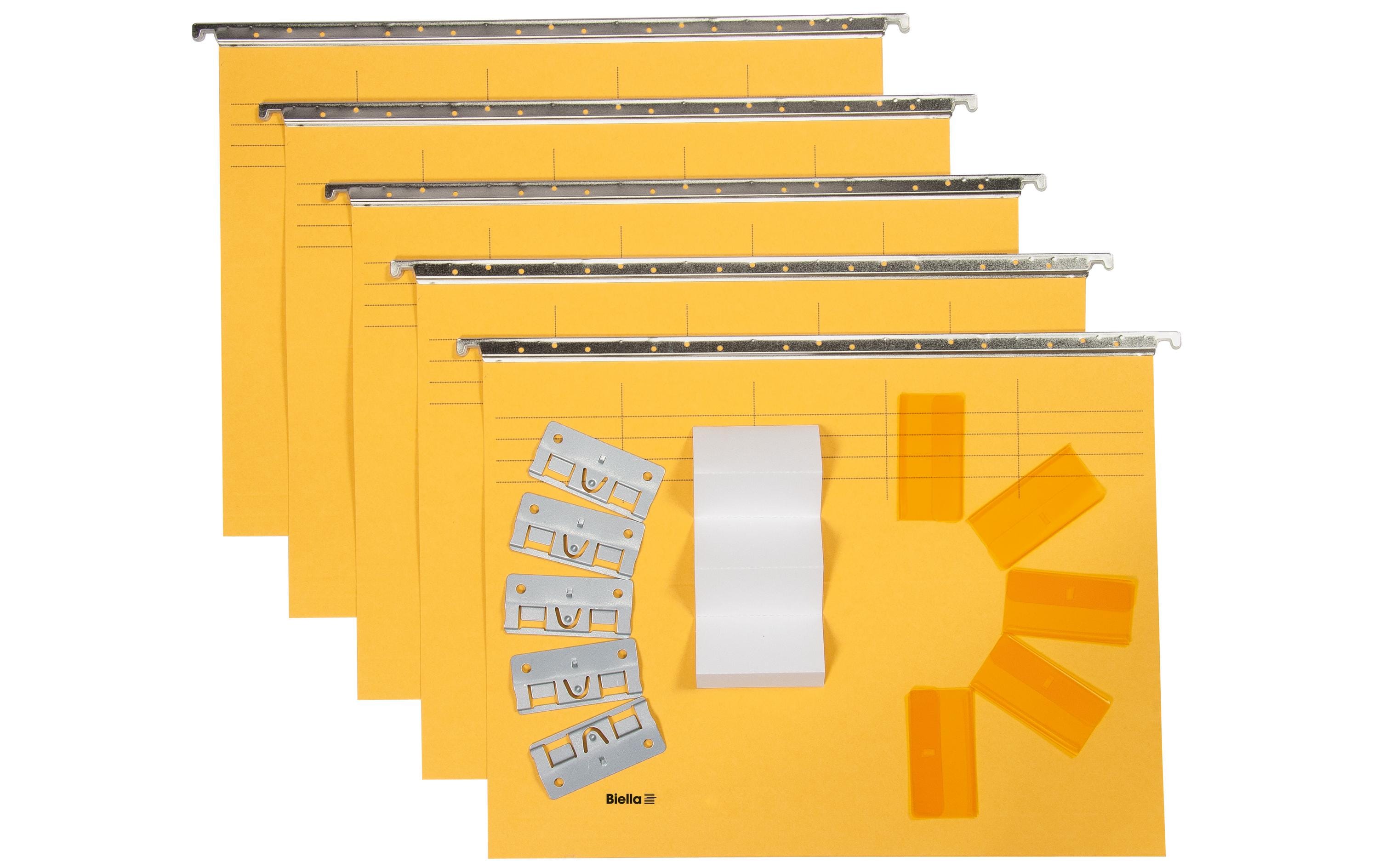 Biella Original Vetro Mobil Gelb, 5 Stück Biella Original Vetro Mobil Gelb, 5 Stück