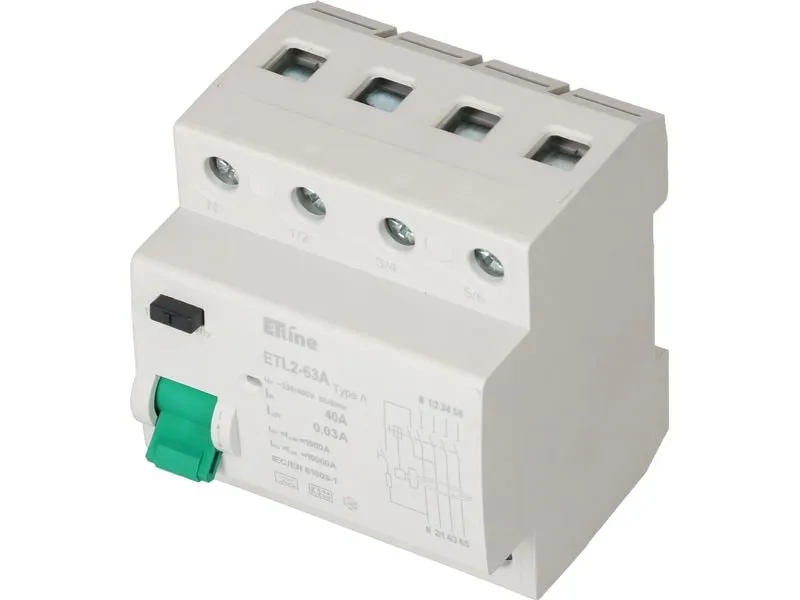 Max Hauri Build FI Schalter 3P+N 40 A