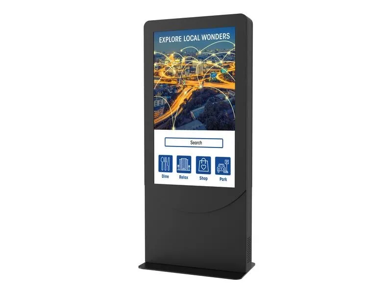 Peerless-AV Kioskrahmen KIPC2555B-3-EUK Schwarz, für 55 Peerless-AV Kioskrahmen KIPC2555B-3-EUK Schwarz, für 55