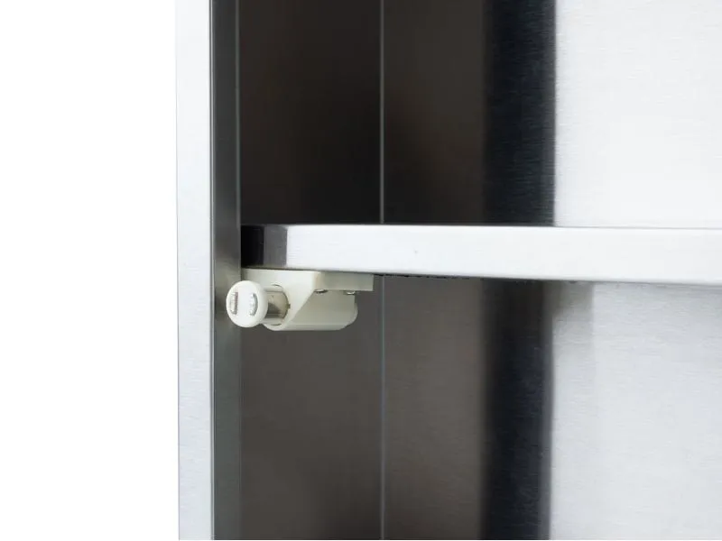 STRUCT Erste Hilfe Schrank 30 x 45 x 12 cm, Edelstahl STRUCT Erste Hilfe Schrank 30 x 45 x 12 cm, Edelstahl