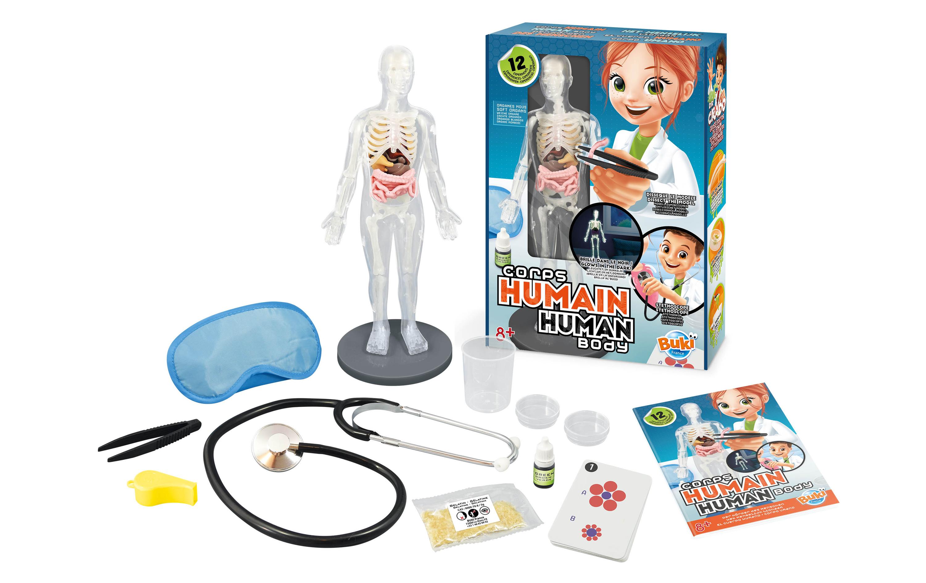 Buki Experimentierkasten Der Körper des Menschen Buki Experimentierkasten Der Körper des Menschen