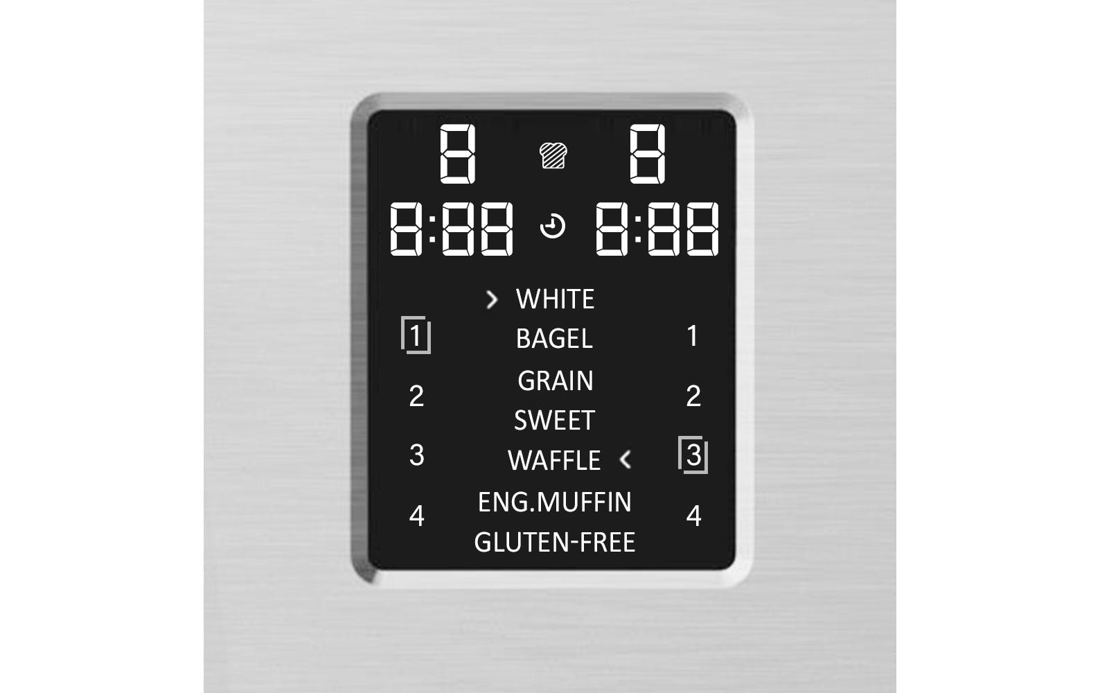 Gastroback Toaster Digital 4S Silber