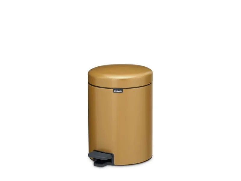Brabantia Kosmetikeimer NewIcon 5 l, Warm Gold