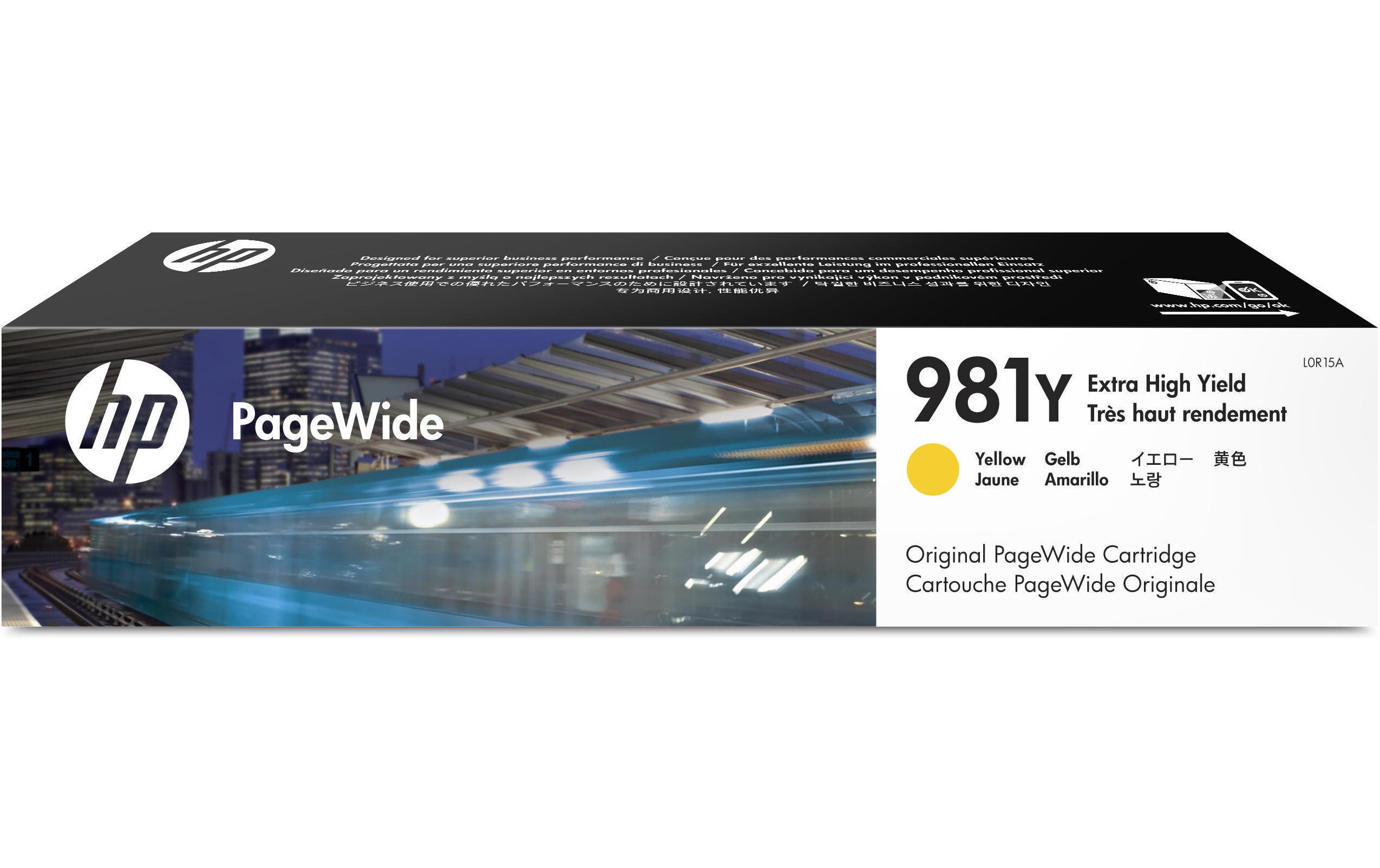HP Tinte Nr. 981Y (L0R15A) Yellow
