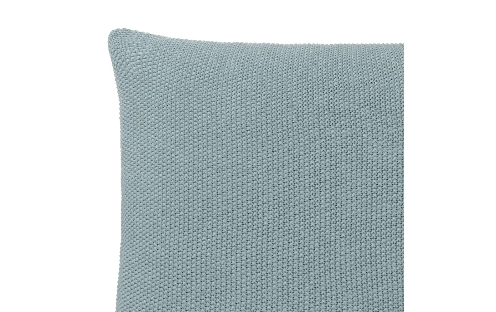 Urbanara Kissenbezug Antua 50 x 50 cm, Graugrün