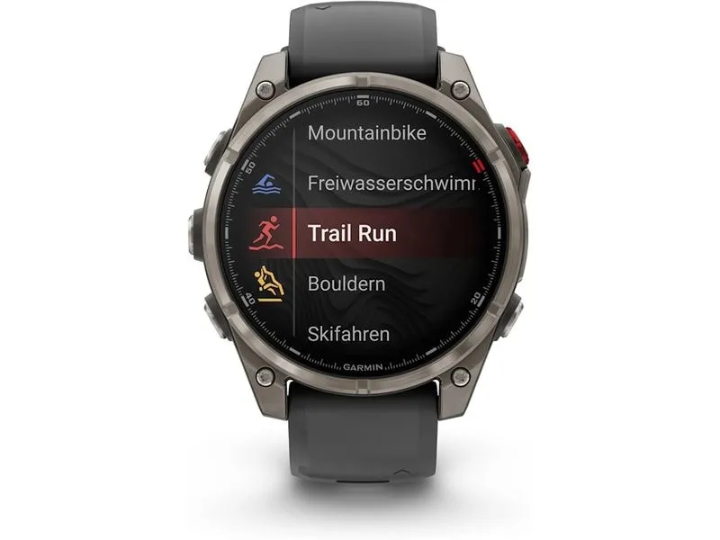 GARMIN GPS-Sportuhr fēnix 8 Pro – AMOLED Graphite/Schwarz GARMIN GPS-Sportuhr fēnix 8 Pro – AMOLED Graphite/Schwarz