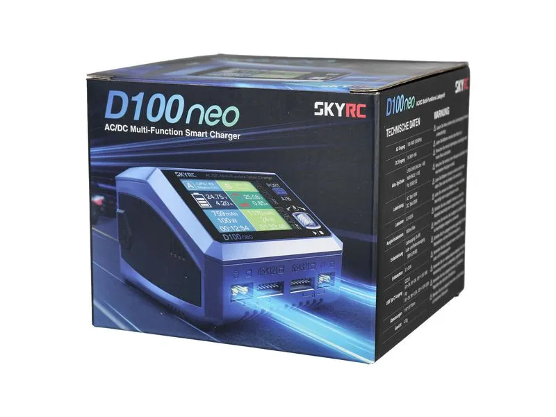 SKYRC Ladegerät D100 Neo 10 A 100 W AC SKYRC Ladegerät D100 Neo 10 A 100 W AC