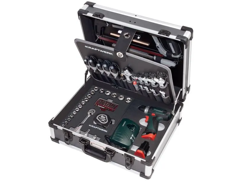 Kraftwerk Werkzeugkoffer B147 Metabo 3/8, 100-teilig Kraftwerk Werkzeugkoffer B147 Metabo 3/8, 100-teilig