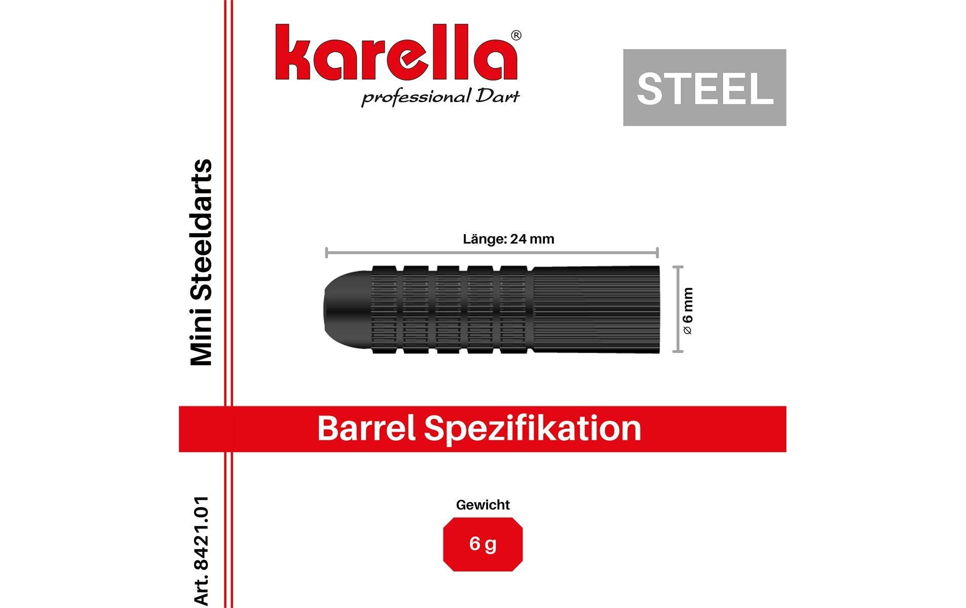 Karella Steeldart Mini Set, 3 Stück im Blister
