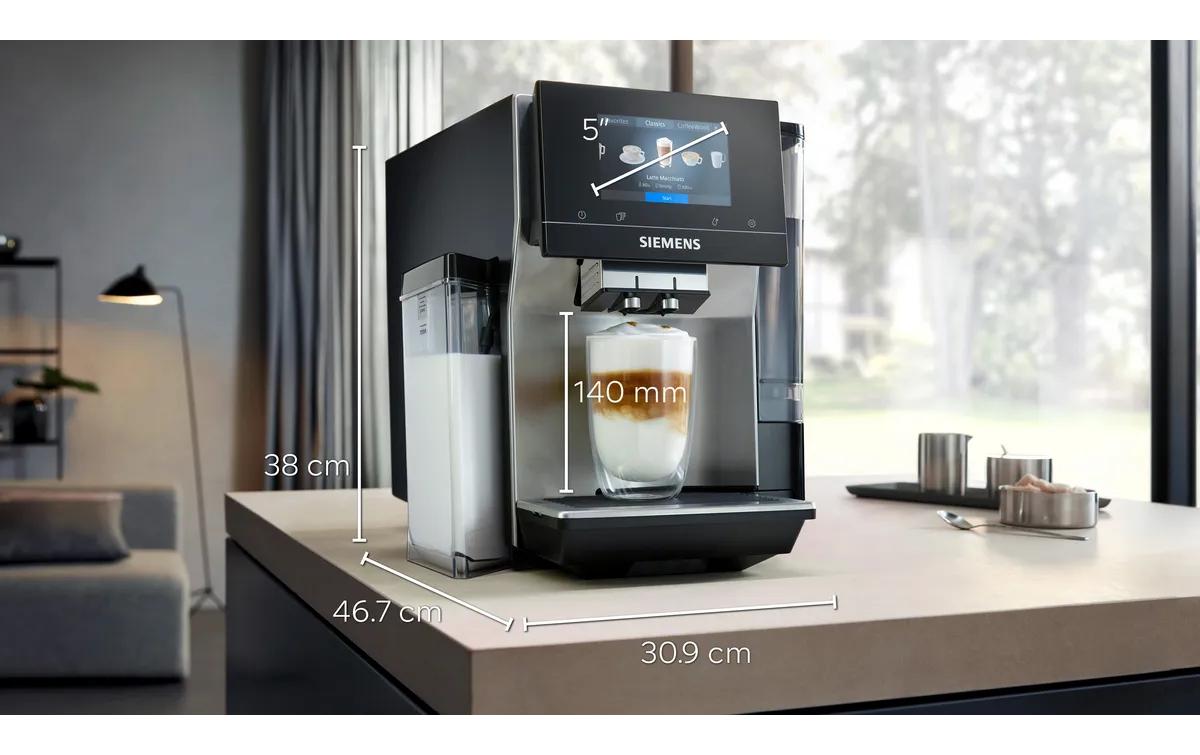 Siemens Kaffeevollautomat EQ700 integral TQ717D03 Edelstahl Siemens Kaffeevollautomat EQ700 integral TQ717D03 Edelstahl