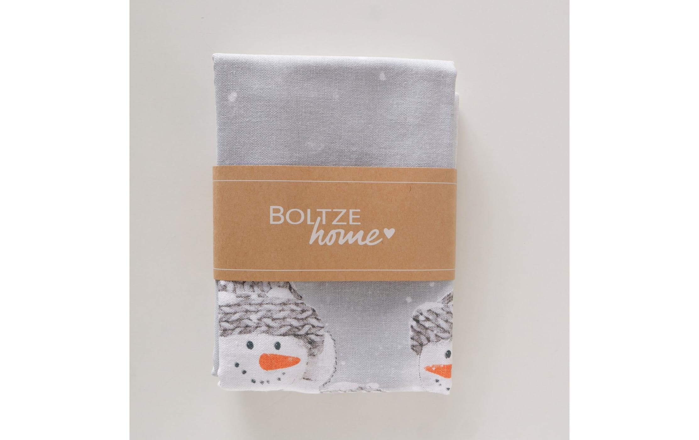 Boltze Tischläufer Frosty Textil, 140 x 40 cm