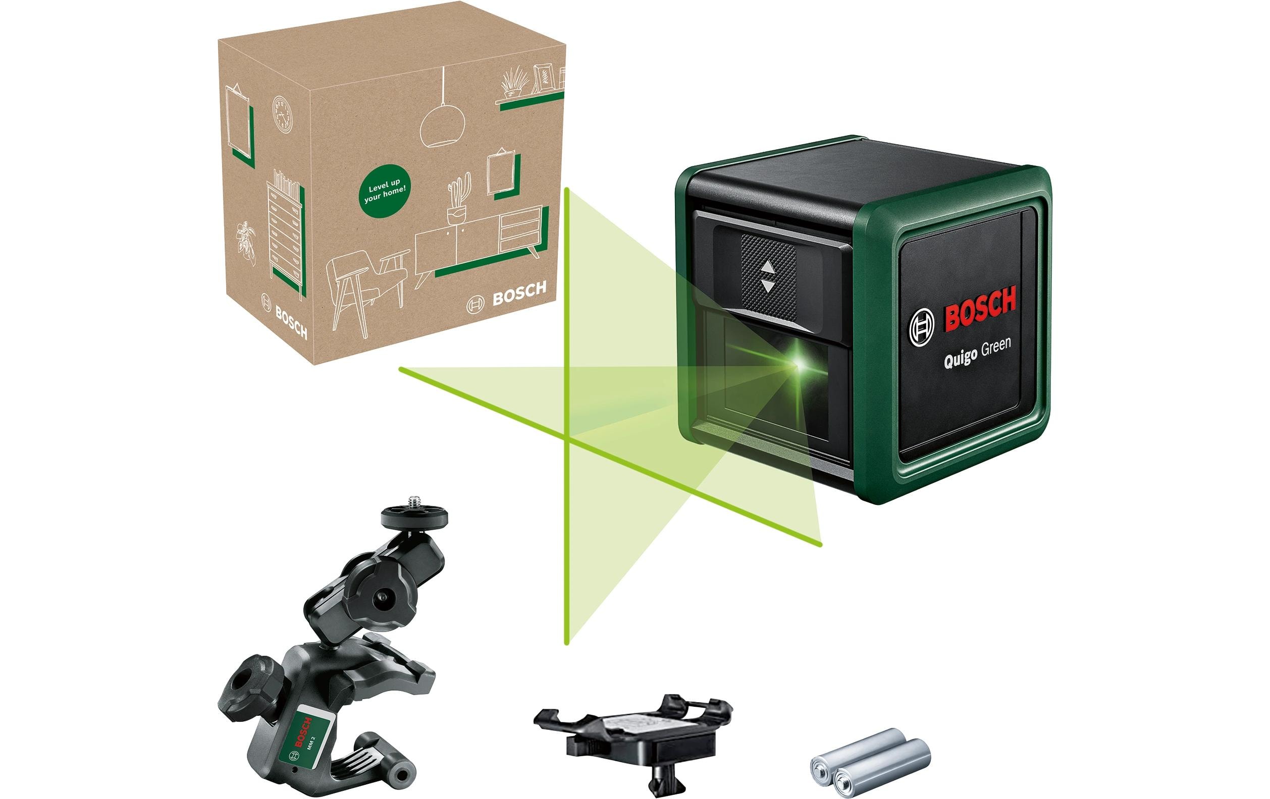 Bosch Kreuzlinien-Laser Quigo Green 12 m Bosch Kreuzlinien-Laser Quigo Green 12 m